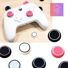 Kit 16 / 8 / 4 Grip Analógico Tampa Silicone Acessório Controle Joystick Xbox One PS3 Ps4 Ps5 Series