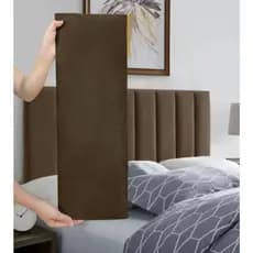 Kit 5 unidade Placa Adesiva Modulo Papel de Parede 20x60cm Estofada Com Fita Dupla Face Pronto Para Colar Na parede