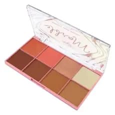 Paleta De Contorno Blush e Iluminador Marble Mylife