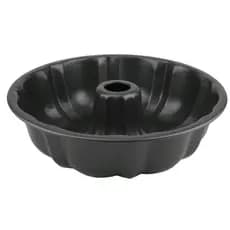 Forma de bolo antiaderente teflon forma de pudim 24cm