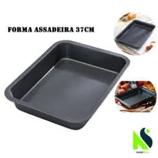 Forma Assadeira Retangular para Torta Antiaderente Forma para pão Cuca Forma para Bolo