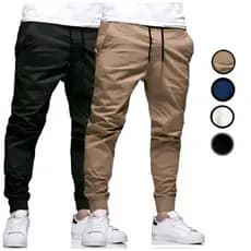 Calça Jogger Masculino sarja com elástico