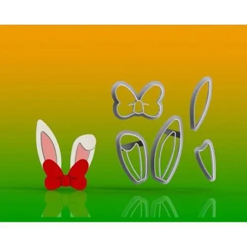 Kit Cortador Orelhinha de Coeljo 5 cm.