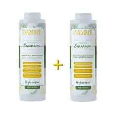 2 Escovas Progressivas Bananeira 100% Liso - Damme 800g