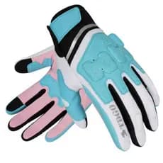 Luvas de Motocicleta Respirável, Ciclismo Off-Road, Skate, Esportes ao Ar Livre dedo Toque na Tela
