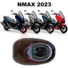 Forração Yamaha Nmax 2023 2024 Connected Baú Forro Scooter Marrom
