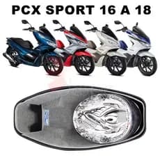 Forração Honda Pcx Sport Acessório Forro Baú 2016 2017 2018 Cinza