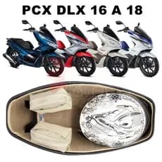 Forração Honda Pcx Dlx Forro Premium Baú 2016 2017 2018 Bege