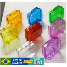 20 Maletas - maletinhas de acrílico 13x13 Lembrancinhas