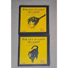 Livros sobre Gatos - Por que os gatos são assim - Volume 1 e 2
