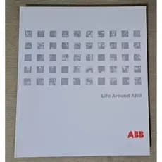 Livro de Fotografias Raro ABB "Life Around the World" do ano de 1999
