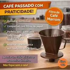 COADOR/PORTA FILTRO CAFÉ 102- 1 ou 2 porta filtro- base adequada para garrafa, xícara, jarra