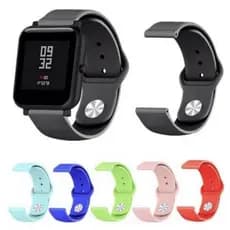 Pulseira de Silicone 22mm Para Smartwatch  Haylou/Amafit GTR / Samsung/ Pace/ Stratos e Similares