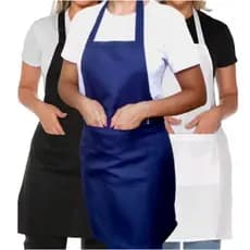 Avental de Cozinha Kit Com 10 un BRINDE 1 Touca Food Truck Restaurante Garçom