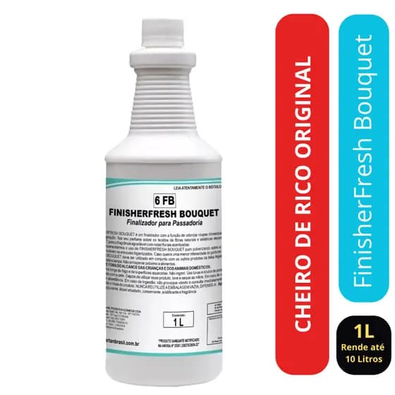 Facilitador Passar Roupa Concentrado Finisherfresh Bouquet 1l Spartan