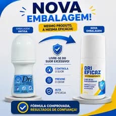 Dri Fórmula Eficaz Antitranspirante 50ml  - Resolva A Hiperidrose Sudorese