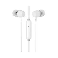 Fone de Ouvido Earphone HP DHE-7000 com Microfone Branco