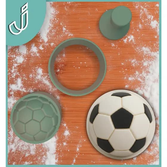 Ejetor Profissional Tema Copa Bola de Futebol para decorar Brigadeiros Docinhos Massinhas Confeitaria