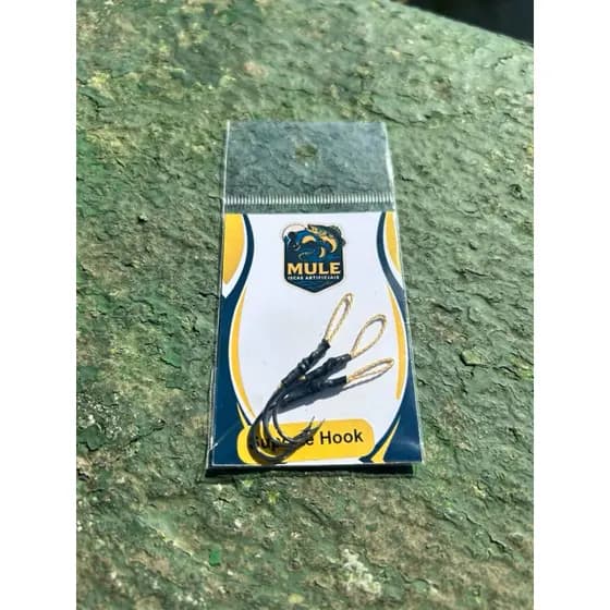 Suporte Hook em Kevlar + Anzol Chinu Nº8 para Isca Soft kit com 9