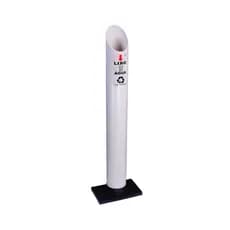 Dispensador Coletor Para Copo Descartável Reciclável Água 200Ml Em PVC Para Escritório Clínica Empresa