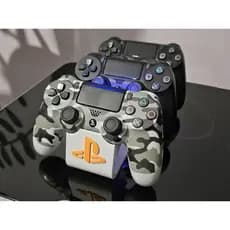 Suporte triplo para PS4 PS5- Várias cores - Organize seus controles!