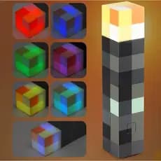 Luminária Tocha - 4 Cores recarregável