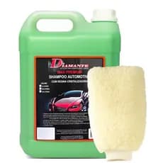 Shampoo Automotivo com Resina Cristalizadora 5L – Brilho e Proteção + Luva Grátis