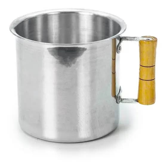 Canecão 3,4 Litros leiteira de aluminio polido - caneco n°18 extra