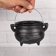 Mini panela caldeirão de ferro sem tampa - 500 ml - n°1