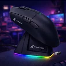 Mouse Attack Shark X11 Gamer Sem Fio Tri-Mode 2.4G Bluetooth Com Grip Tape Original
