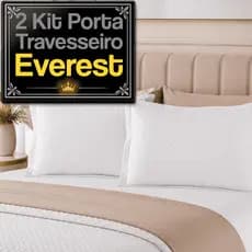 Par Porta Travesseiros Liso Matelado Envelope Sem Zíper Debrum Microfibra Toque Suave
