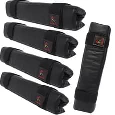 Kit 5 Unidades Protetor De Barra Acolchoado Espuma Para Agachamento Musculação Academia Fitness