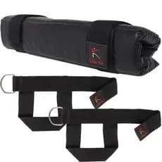 Protetor Para Barra De Agachamento + Alça Cross Over Para Musculação