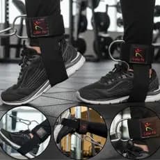 Par De Tornozeleira Puxador Glúteo Cross Over Com Alça Treino De Musculação Profissional Academia