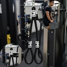 Puxador Corda Tríceps Para Exercícios Cross Over Profissional Treino de Academia Musculação Novo