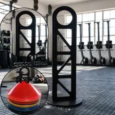 Suporte para 50 peças Disco De Marcação Chapéu Chinês Treino Funcional