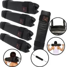Kit 5 Unidades Protetor De Barra Para Treino Agachamento Academia Musculação Profissional