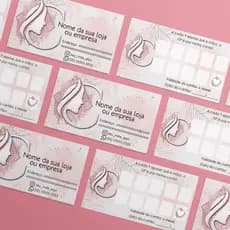 Cartão de Visitas e Fidelidade PERSONALIZADO