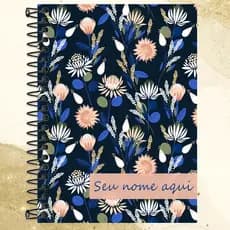 Caderno Caderneta Personalizada Tamanho A6 ou A5
