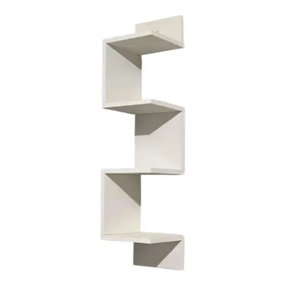 Prateleira de Canto Vertical Parede decorativa 100 % MDF quarto sala cozinha livros nicho escritorio