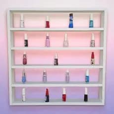 Expositor 60x60 cm Para Diversas Coleções, Esmaltes Em MDF de 15mm
