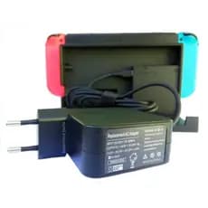 Fonte Carregador para Dock Nintendo Switch V1 V2 Oled Lite ( espelha a imagem na TV)