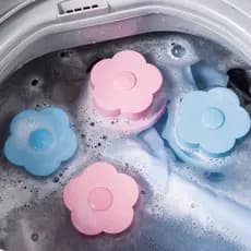 Kit Coletor Tira Pelos E Fiapos Flutuante Para Máquinas De Lavar Lavadoura Promoção Oferta