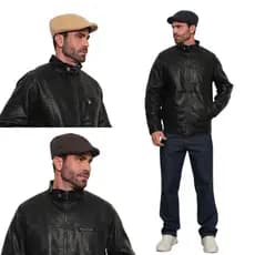 Boina Masculina Retrô Jornalista | Estilo Britânico, Leve e Respirável