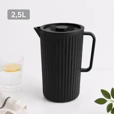Jarra Canelada Com Tampa 2,5 Litros - Agua Sucos