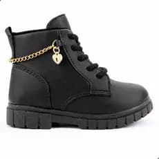 Bota infantil Menina 20ao39 Botinha Infantil Feminina Coturno Infantil Menina Bota Infantil Feminina