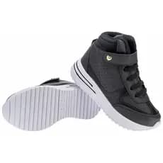 Tenis Infantil Menina Tenis Infantil Botinha Preto Sapato Sapatenis Menina