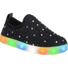 Tenis Calce Facil de Menina com Luzinha Led Leve Club Happy 22.006-002