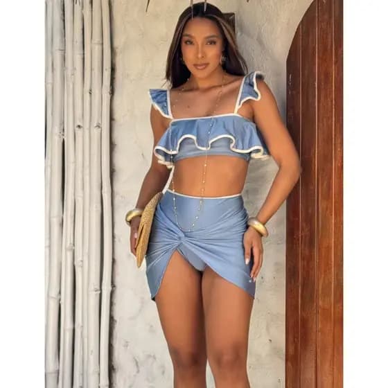 Hot pants fio duplo\ Biquíni cintura alta\ Biquíni sunquíni\ Cintura alta fio duplo
