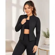 Cardigan Feminino Casaco Academia Proteção UV Casaquinho Termico Academia Treino FIt Casual